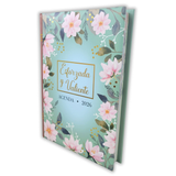 Agenda Esforzada y Valiente Verde Floral