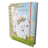 Agenda Dara 2026 Conejita y Jardín