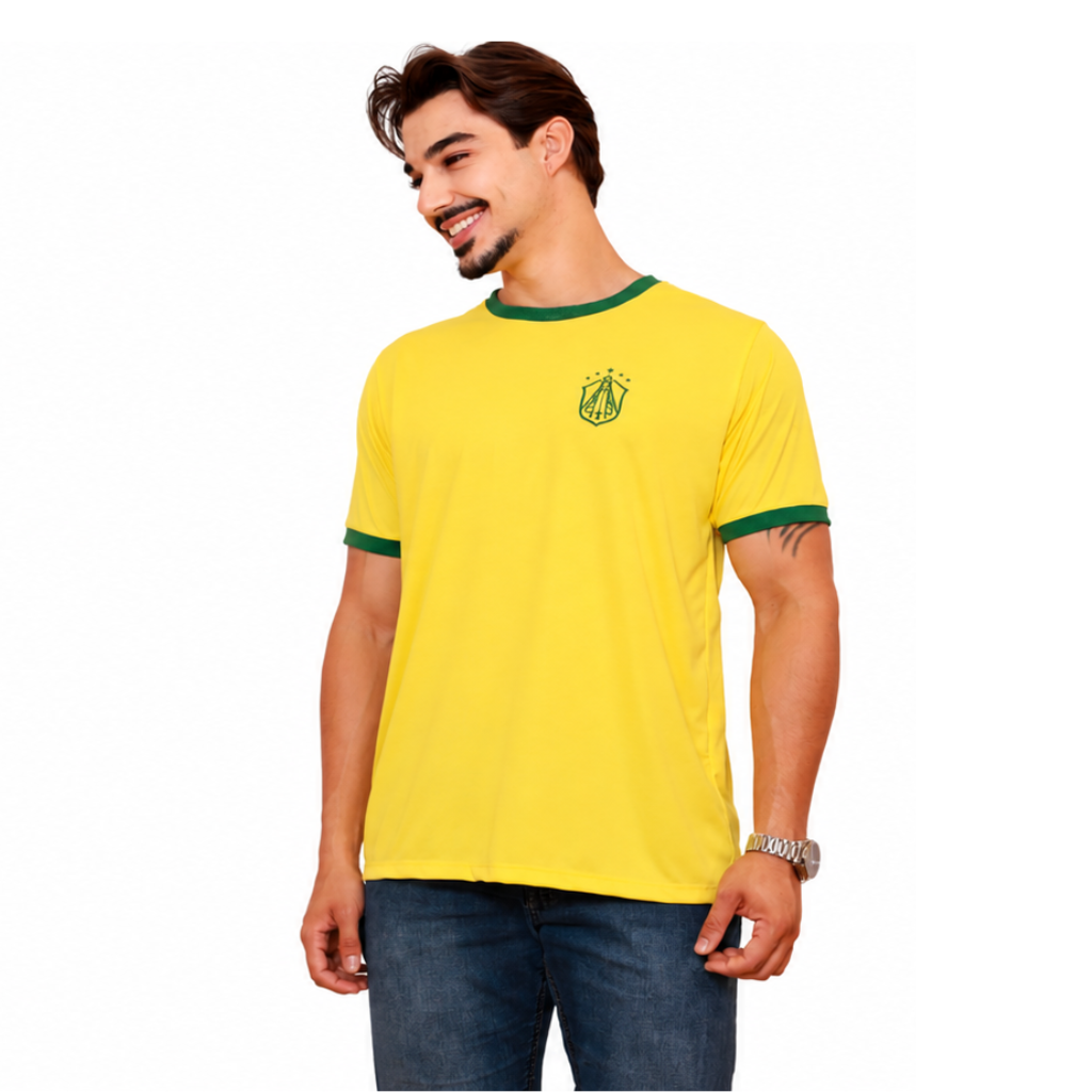 Camiseta Nossa Senhora Aparecida - Amarelo