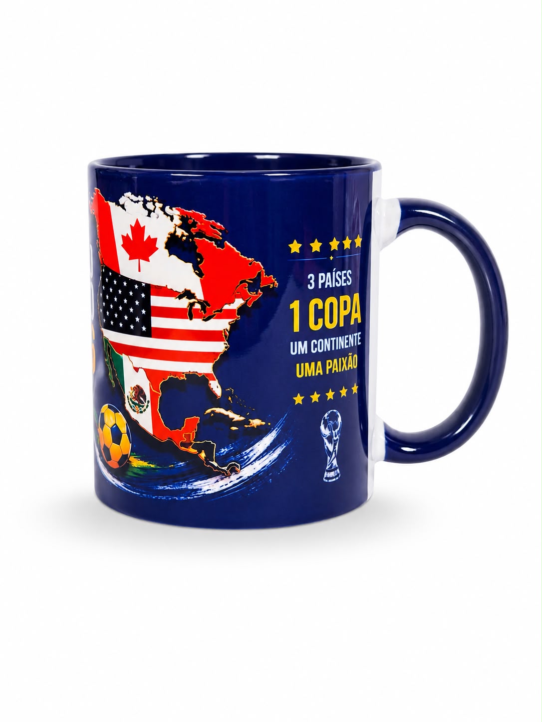 Caneca Copa do Mundo - Azul