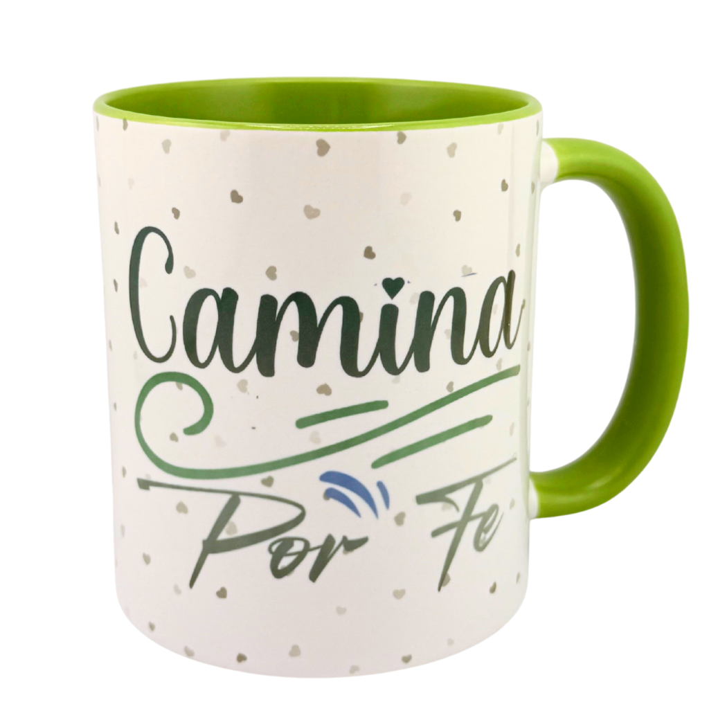 Caneca “Camina por Fe” – Virgen de Guadalupe