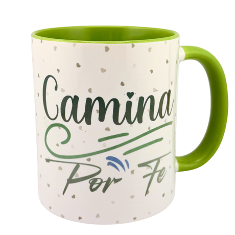 Caneca “Camina por Fe” – Virgen de Guadalupe