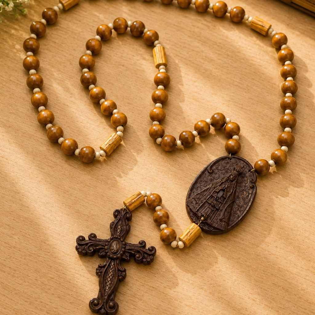 Terço de Parede Nossa Senhora Aparecida