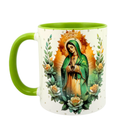 "Walk by Faith" Mug – Virgin of Guadalupe