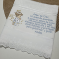 Toalhinha Anjo da Guarda - Azul