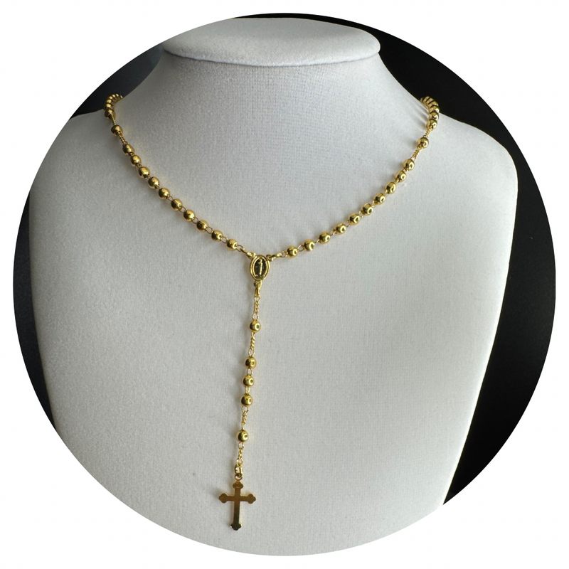 Semi-Jewelry Rosary Necklace