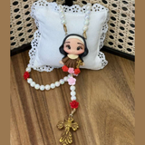 Saint Therese Rosary – Pearly Brilliant