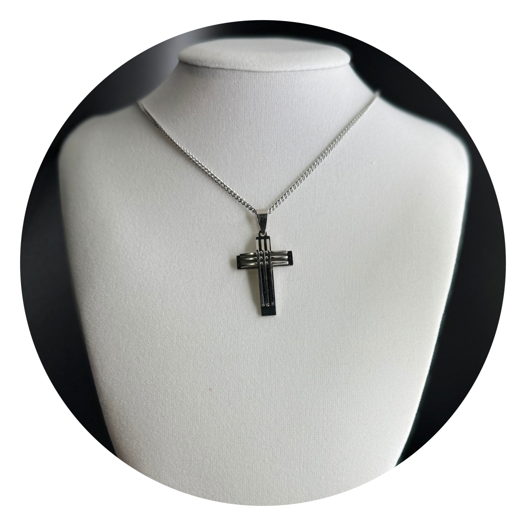 Corrente Crucifixo Prata 925