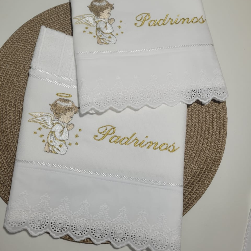 Toalha – Padrinos (Batismo)