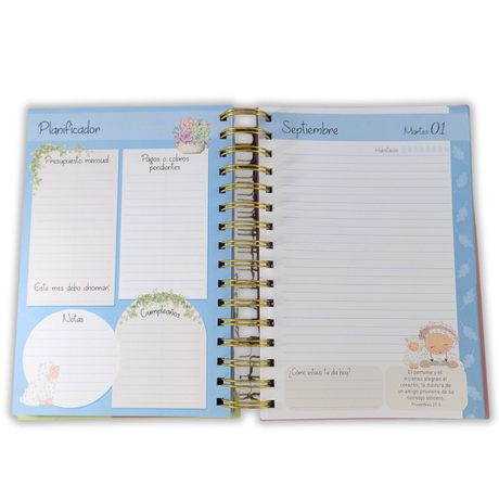 Agenda Isabella 2026 Mamá y Bebe Oveja