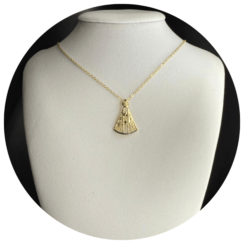 Our Lady of Aparecida Semi-Jewelry Necklace