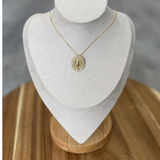 Colar Medalha de Nossa Senhora Das Graças – Semijoia