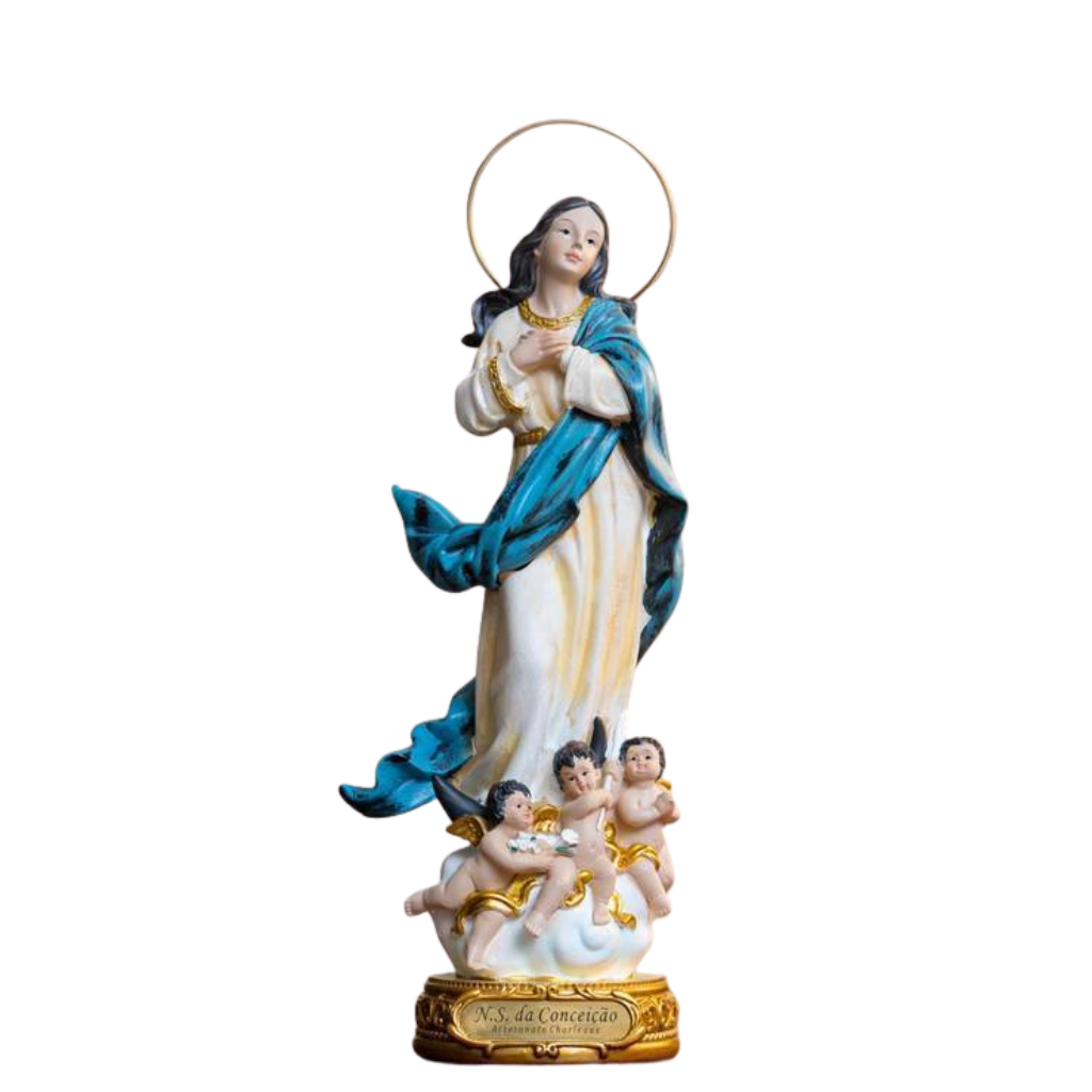 N. Sra. da Conceição 20cm Resina