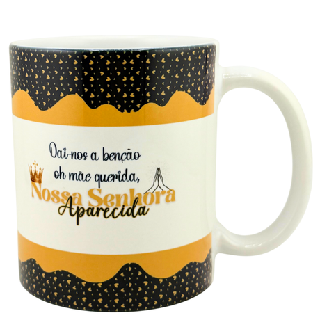 Caneca Nossa Senhora Aparecida – “Mãezinha do Céu”