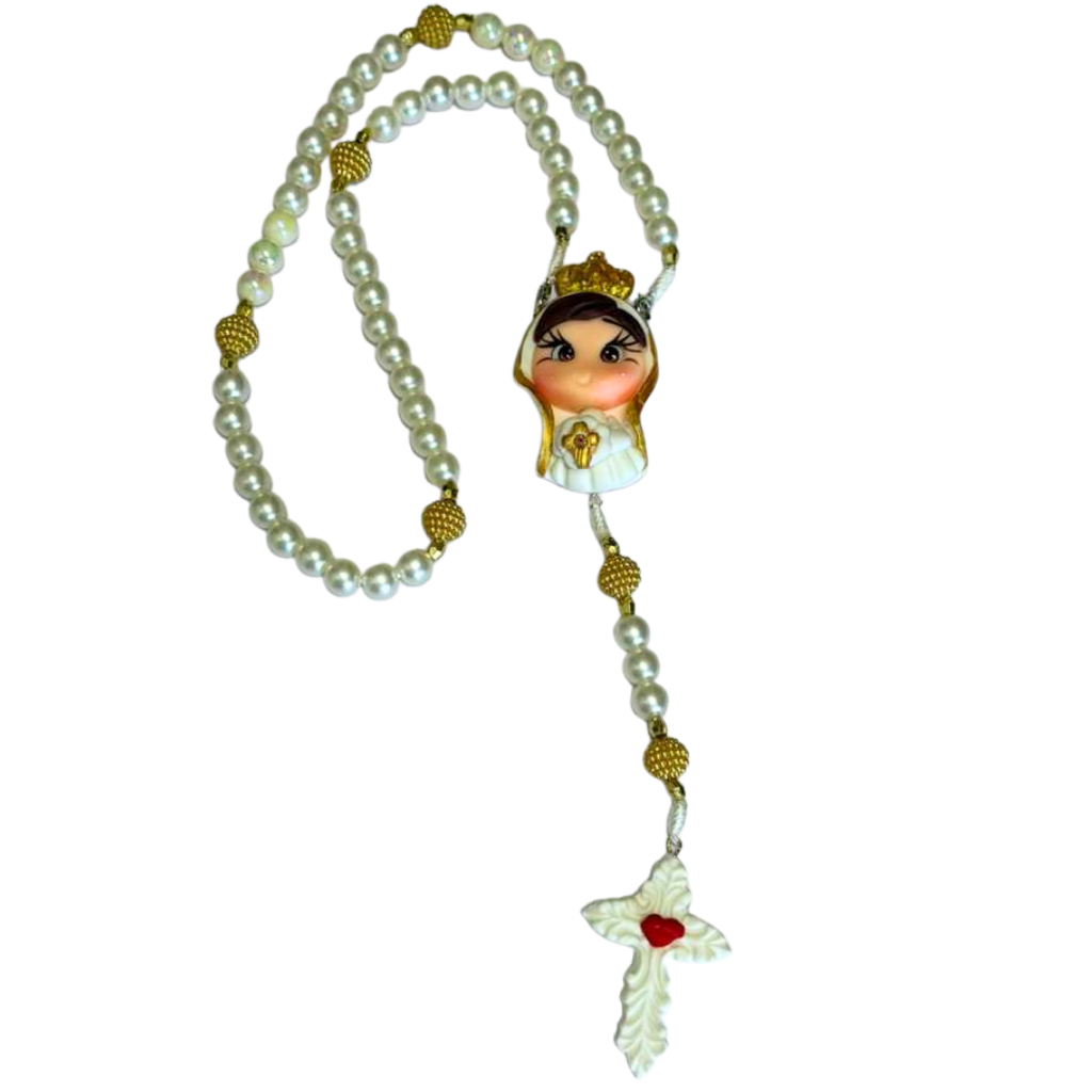 Terço N.S. de Fátima – Amarelo