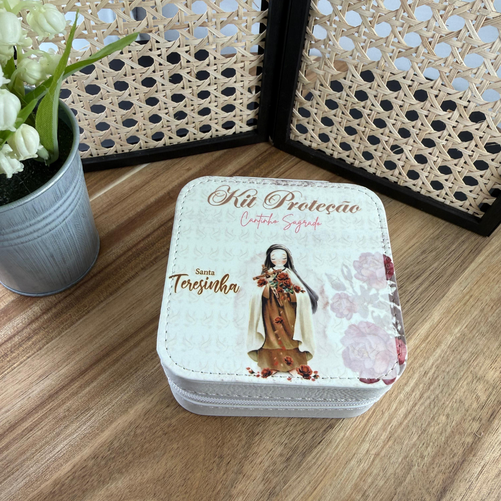 Kit Proteção Santa Teresinha - Cantinho Sagrado