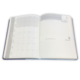 Agenda Ejecutiva 2026 Tesoros de Sabiduría Azul y Gris