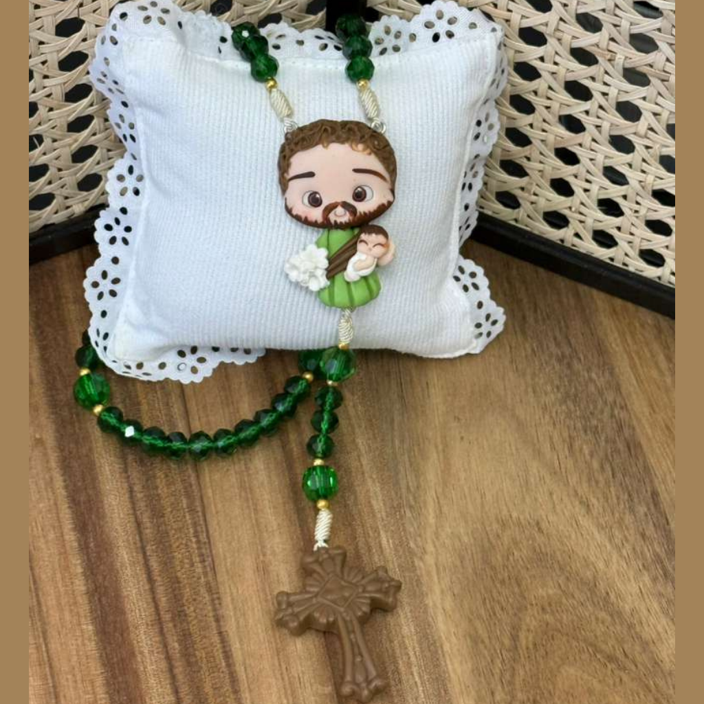 Terço São José – Verde