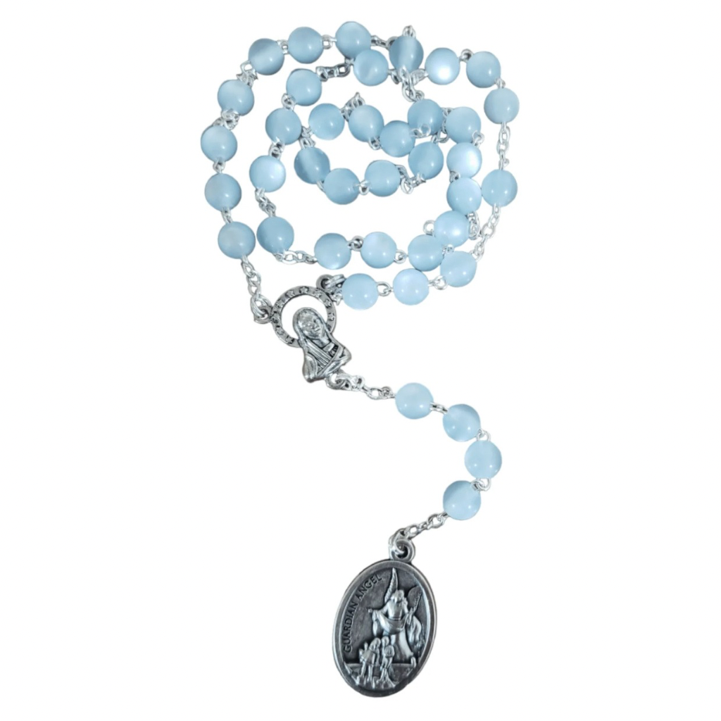 Terço São Miguel e Anjo da Guarda | Azul |