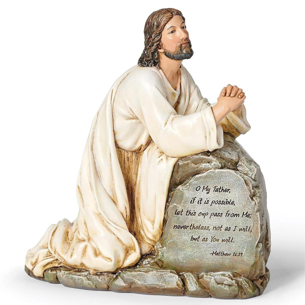 Jesus no Getsêmani 16cm