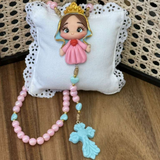 Terço Imaculado Coração de Maria – Rosa