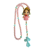 Terço Imaculado Coração de Maria – Rosa