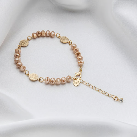 Pulseira Terço com Medalha de São Bento