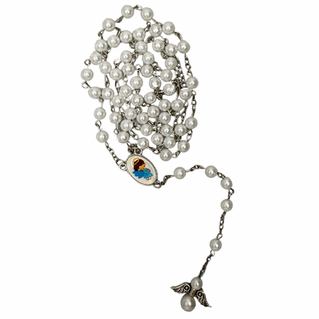 Guardian Angel Pearl Rosary