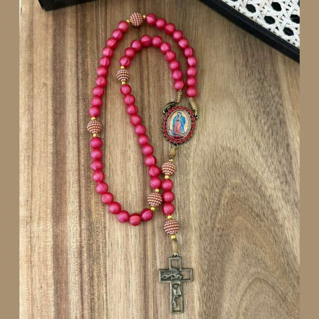 Terço N. S. de Guadalupe – Vermelho