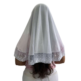 Véu Tradicional Santa Teresinha Branco