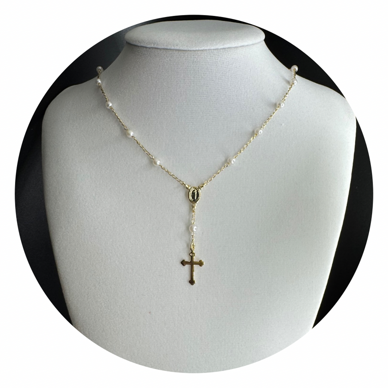 Semi-Jewelry Rosary Necklace