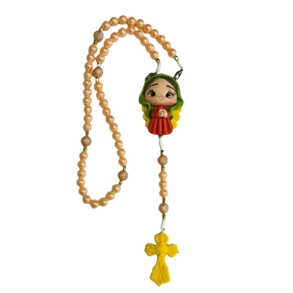 Terço N.S. de Guadalupe – Pêssego