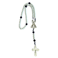 Our Lady of Aparecida Rosary – White