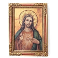 Quadro Decorativo Sagrado Coração de Jesus 17 cm