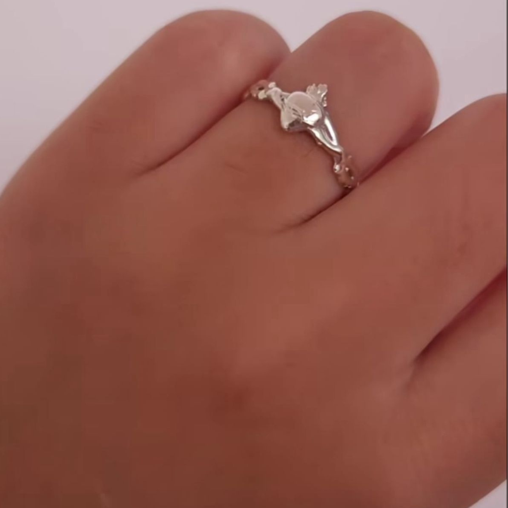 Anel Coroa De Espinhos – Prata 925