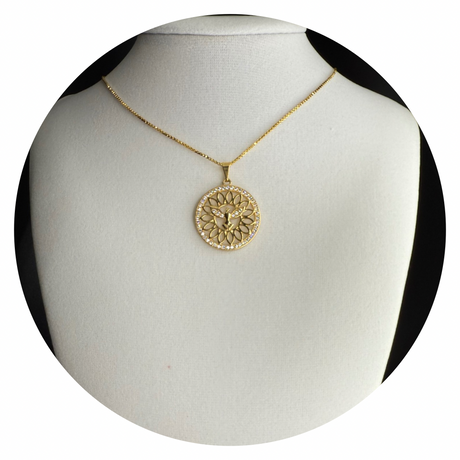 Colar Semi-Joia Espírito Santo