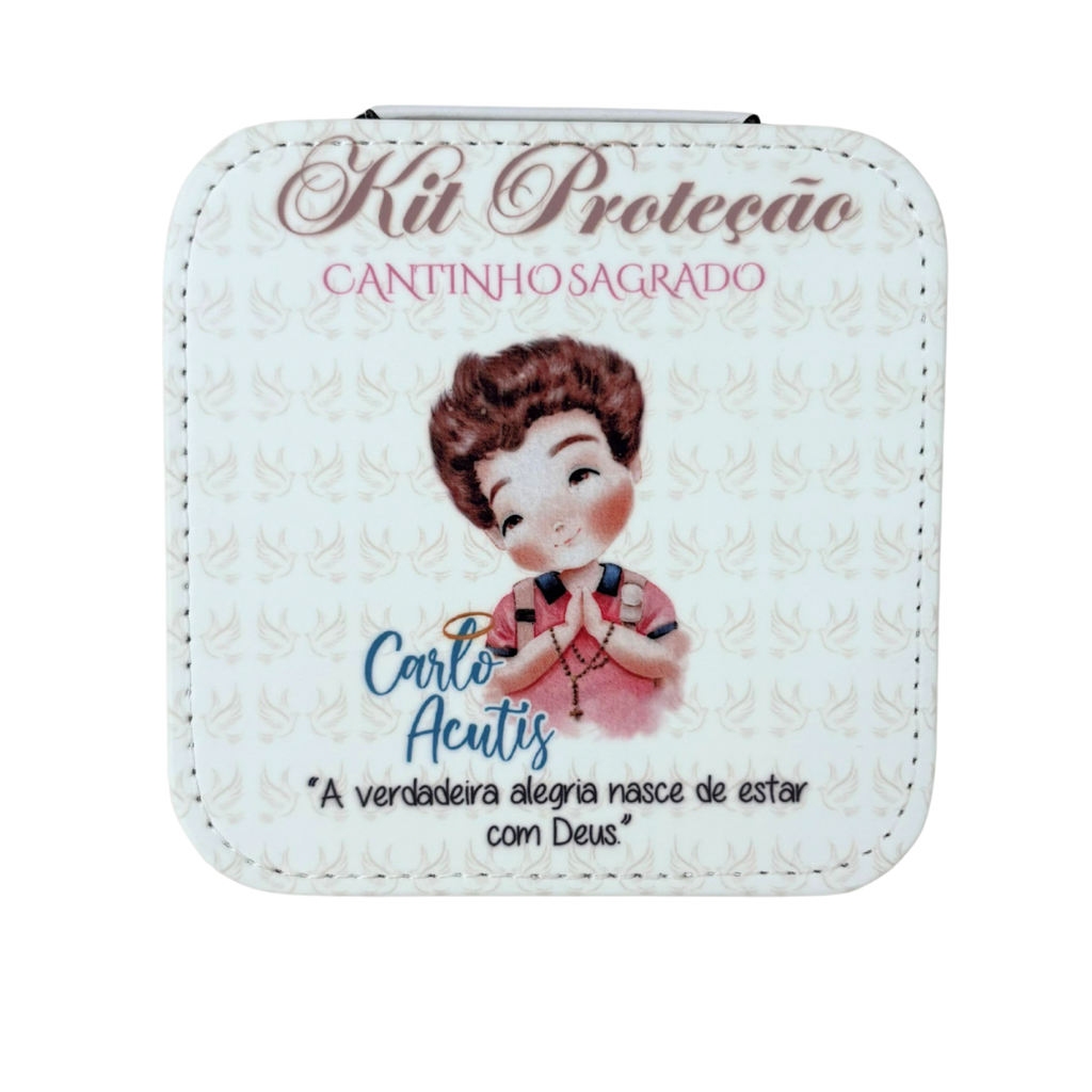 Kit Proteção Carlo Acutis – Cantinho Sagrado