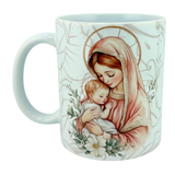 Caneca Nossa Senhora com o Menino Jesus (Rosa)