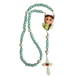 Terço São Rafael Arcanjo – Verde