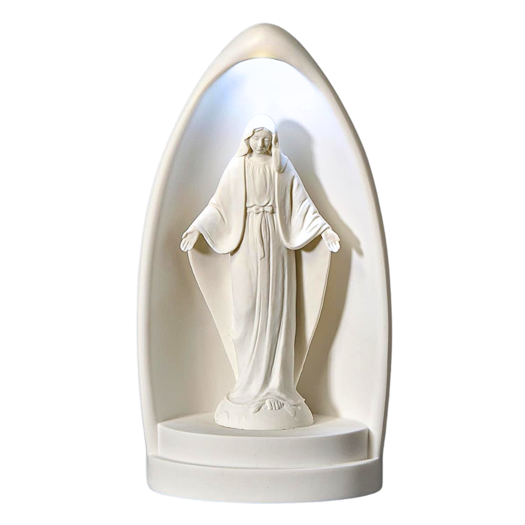 Gruta Iluminada Nossa Senhora das Graças 20cm