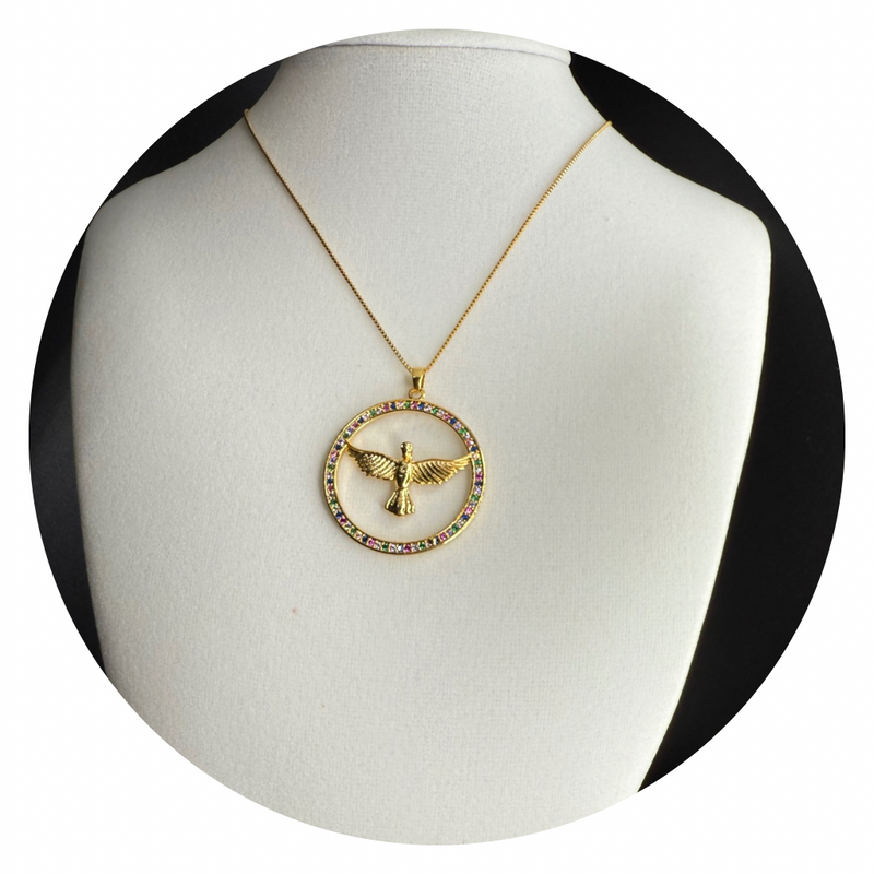 Semi-Jewelry Necklace Holy Spirit