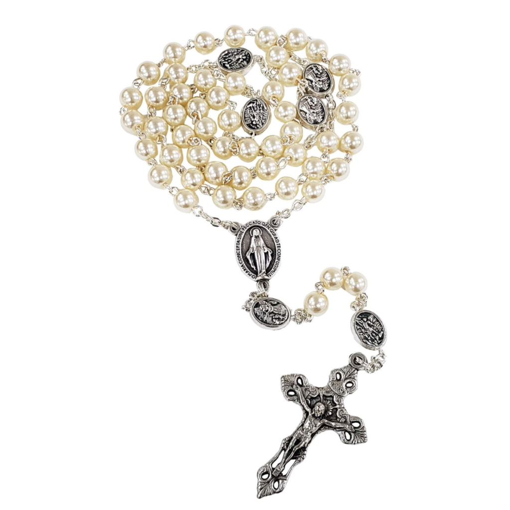 Saint Michael's Pearl Rosary