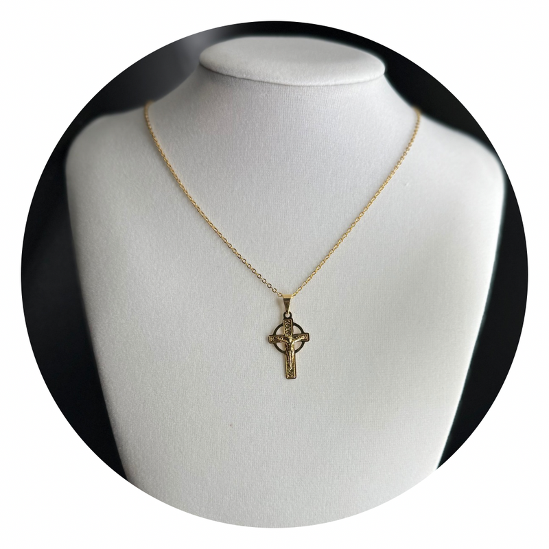 Semi-Jewelry Crucifix Chain