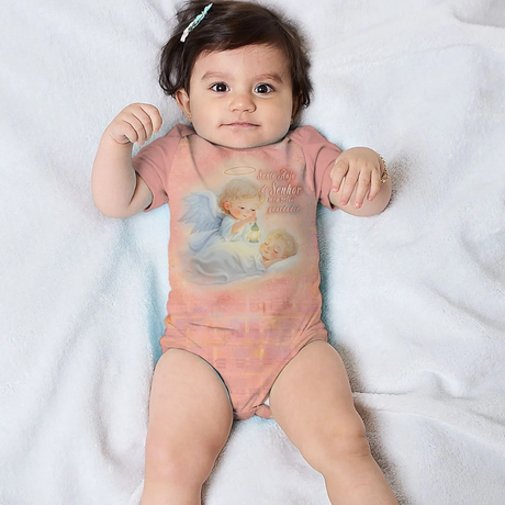 Body Bebe Anjo da Guarda