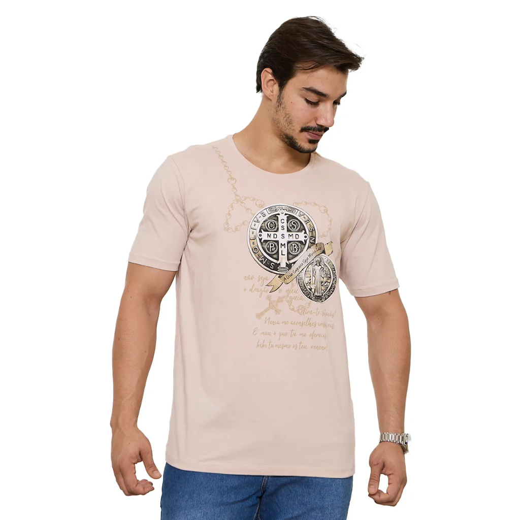 Camiseta Medalha de São Bento