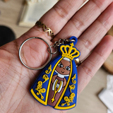 Rubber Keychain - Our Lady of Aparecida