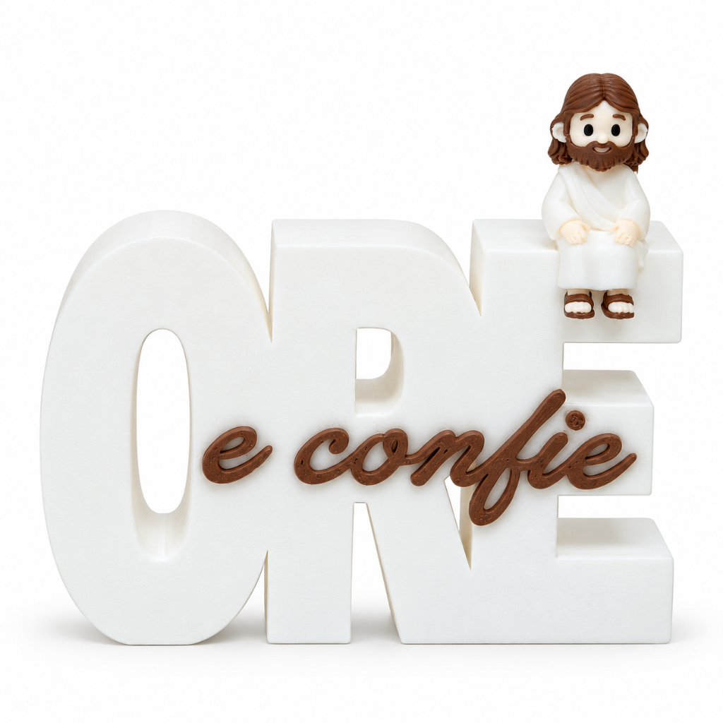 Adorno Jesus “Ore e Confie”