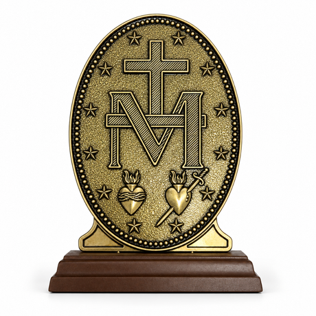 Adorno Medalha Milagrosa - 19cm