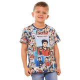 Camiseta Infantil Unissex São Carlo Acutis