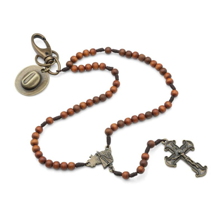Kit Chaveiro + Terço Nossa Senhora Aparecida